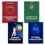 Pachet 4 volume Ioan Prisecaru. Puterea Cunoasterii, Dansul Energetic, Alimentatia Integrativa, Condimentarea Creativa