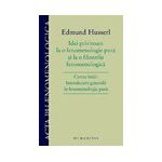 Idei privitoare la o fenomenologie pură şi la o filozofie fenomenologică