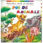 Prima mea carte de colorat - Pui de animale