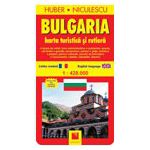 Bulgaria. Harta turistica si rutiera