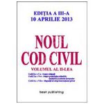 Noul cod civil volumul 2