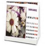 Calendar pentru anul 2014, de birou cu flori