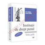 Institutii de drept penal - Curs selectiv pentru licenta