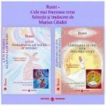 Rumi Cele mai frumoase texte. Selectie si traducere de Marius Ghidel. Pachet doua carti