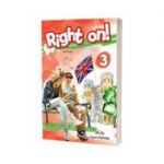 Right on! 3 Workbook with Digibook app. Caiet de limba engleza, level Pre-Intermediate (B1) - Dooley, Jenny