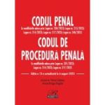 Codul penal. Codul de procedura penala. Editia a 13-a actualizata la 6 august 2023 - Petrut Ciobanu