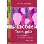 Psihologie. Teste-grilă. Bacalaureat, Admitere facultate