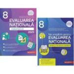 Pachet Editura Paralela 45 - Evaluarea nationala 2025. Matematica Clasa a 8-a si Limba si literatura romana