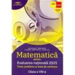 Evaluarea nationala 2025 Matematica. Clasa 8 Clubul matematicienilor - Marius Perianu