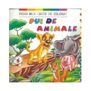 Prima mea carte de colorat - Pui de animale