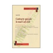 Contracte speciale in noul Cod civil