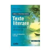 Texte literare din manualele alternative pentru clasa a VIII-a - LIMBA SI LITERATURA ROMANA