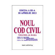 Noul cod civil volumul 2