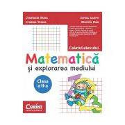 MATEMATICA SI EXPLORAREA MEDIULUI. CAIETUL ELEVULUI PENTRU CLASA A II-A