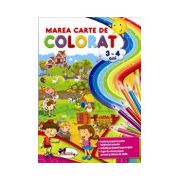 Marea carte de colorat, 3-4 ani