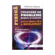 Fizica BACALAUREAT, culegere de probleme propuse si rezolvate pentru clasa a X-a