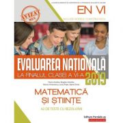 Evaluarea Națională 2019 la finalul clasei a VI-a. Matematică și Științe