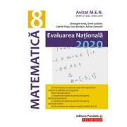 Matematică. Evaluare Naţională 2020. Clasa a VIII-a