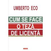 Cum se face o teza de licenta