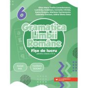 Gramatică. Fișe de lucru (pe lecții și unități de învățare cu itemi și teste de evaluare). Clasa a VI-a