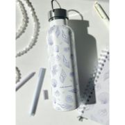 Sticlă de apă/termos – Scoici (bej și albastru) 750ml