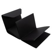 Mini album foto tip acordeon pentru 9 poze - negru