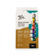 Set vopsea ulei mixabila cu apa Intro Mont Marte Set 8buc x 18ml