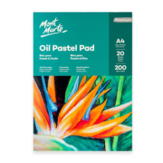 Bloc pentru pasteluri in ulei Mont Marte A4