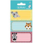 Etichete scolare set 3X3 coli cute animals