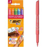 Tatuaje temporare BIC Kids 5 markere + 10 sabloane Bl/15
