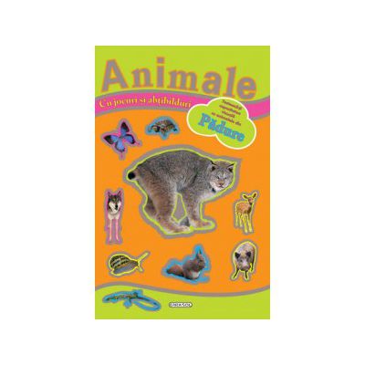 Jocuri si abtibilduri cu animale din padure