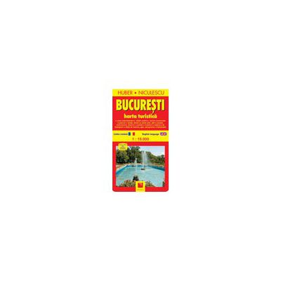 Bucuresti. Harta turistica