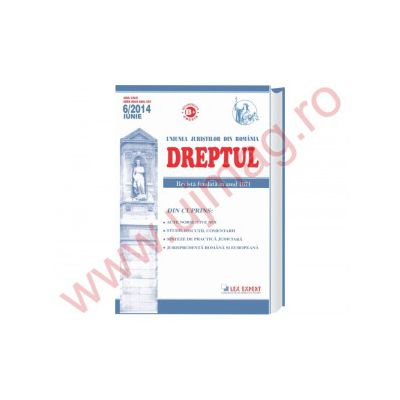 Revista Dreptul nr. 6/2014