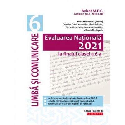 Evaluarea Națională 2021 la finalul clasei a VI-a. Limbă și comunicare