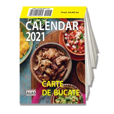 Calendar carte de bucate 2021 - 365 de file