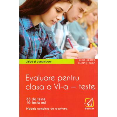 Evaluare pentru clasa a VI-a – teste. Limbă și comunicare. Limba engleză - Booklet